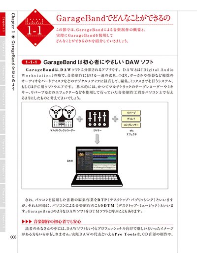 【電子版】はじめよう! GarageBandで楽しむDTM　Mac版10.4.8対応 - 出版社ラトルズ公式ネットショップ