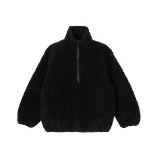 cashmere boa pull [black]