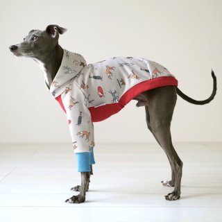 Iggy Textile Hoodie Italian Greyhound Small-breed dogs Clothing