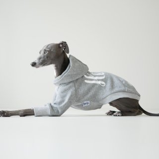 Customized Pullover Hoodie [ Hello / Hug Me Back Print ] Italian Greyhound Small-breed dogs Clothing