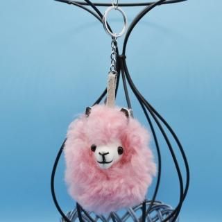 ベビーアルパカキーホルダー バッグチャーム - ペルー直輸入 ベビー
