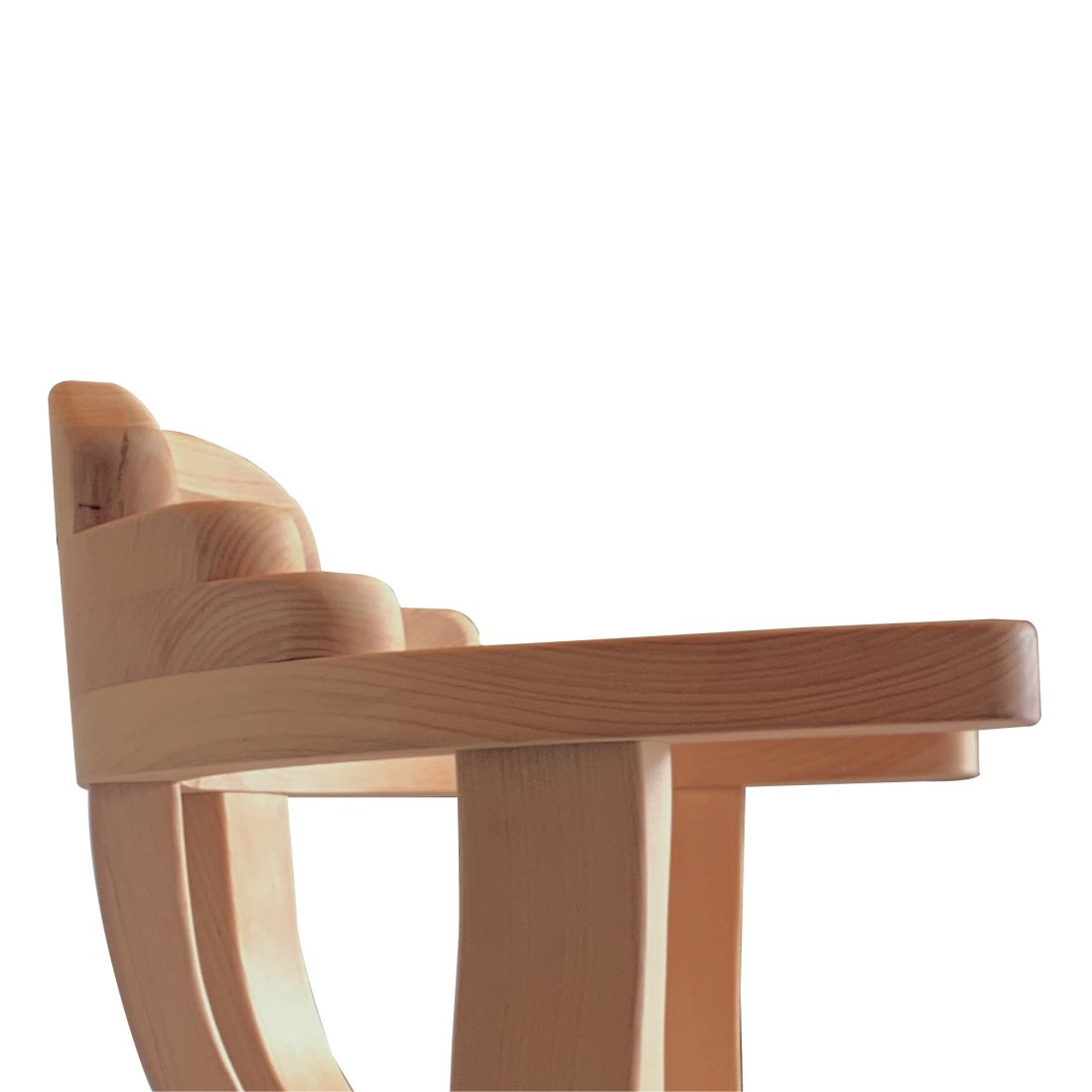 よもぎ蒸し 背もたれ付き オーダーメイドのひのきの椅子 - Salon de clair online サロンドクレール オンライン
