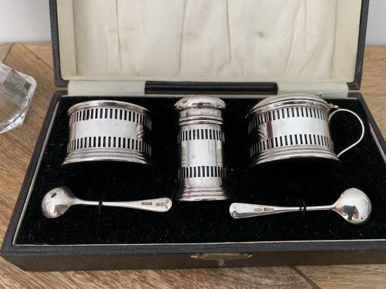 B355s 算盤形塩入 ソルトシェイカー STERLING 調味料 B355s 算盤形塩入 ソルトシェイカー STERLING 調味料