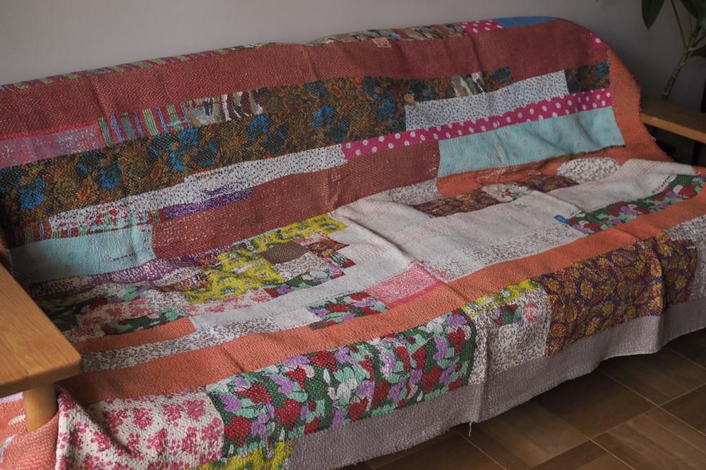 ヴィンテージ・カンタキルト＜B＞India | 手縫いの美しいクロス - mitikusa