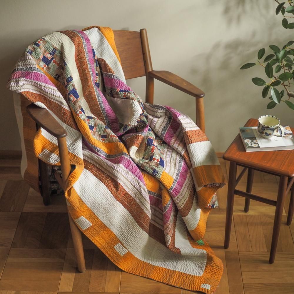 ヴィンテージカンタキルト | インド - mitikusa