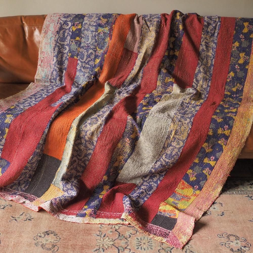 ヴィンテージカンタキルト | インド - mitikusa