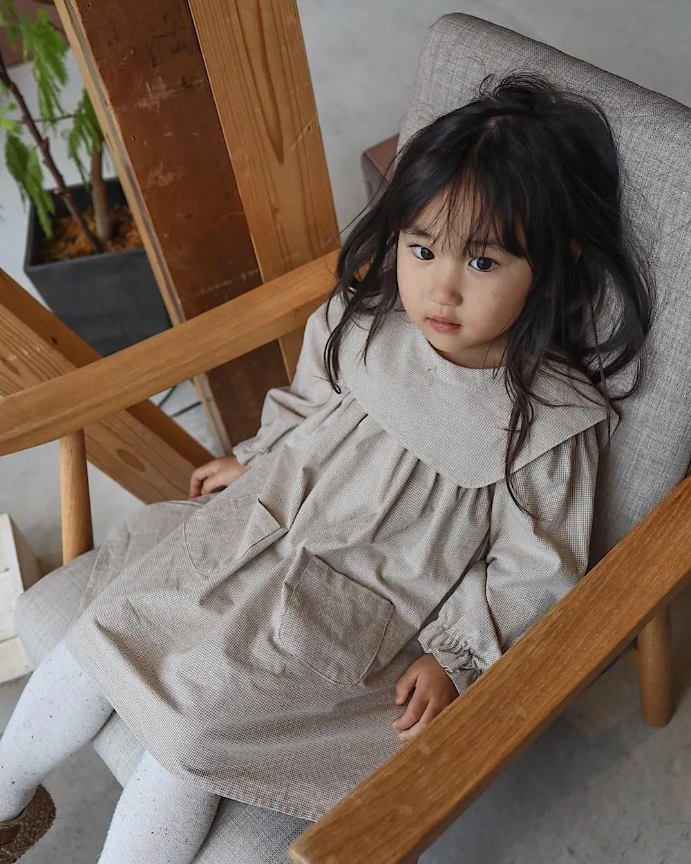 セーラー襟ワンピース｜ナチュラルでかわいい子供服（80～130cm