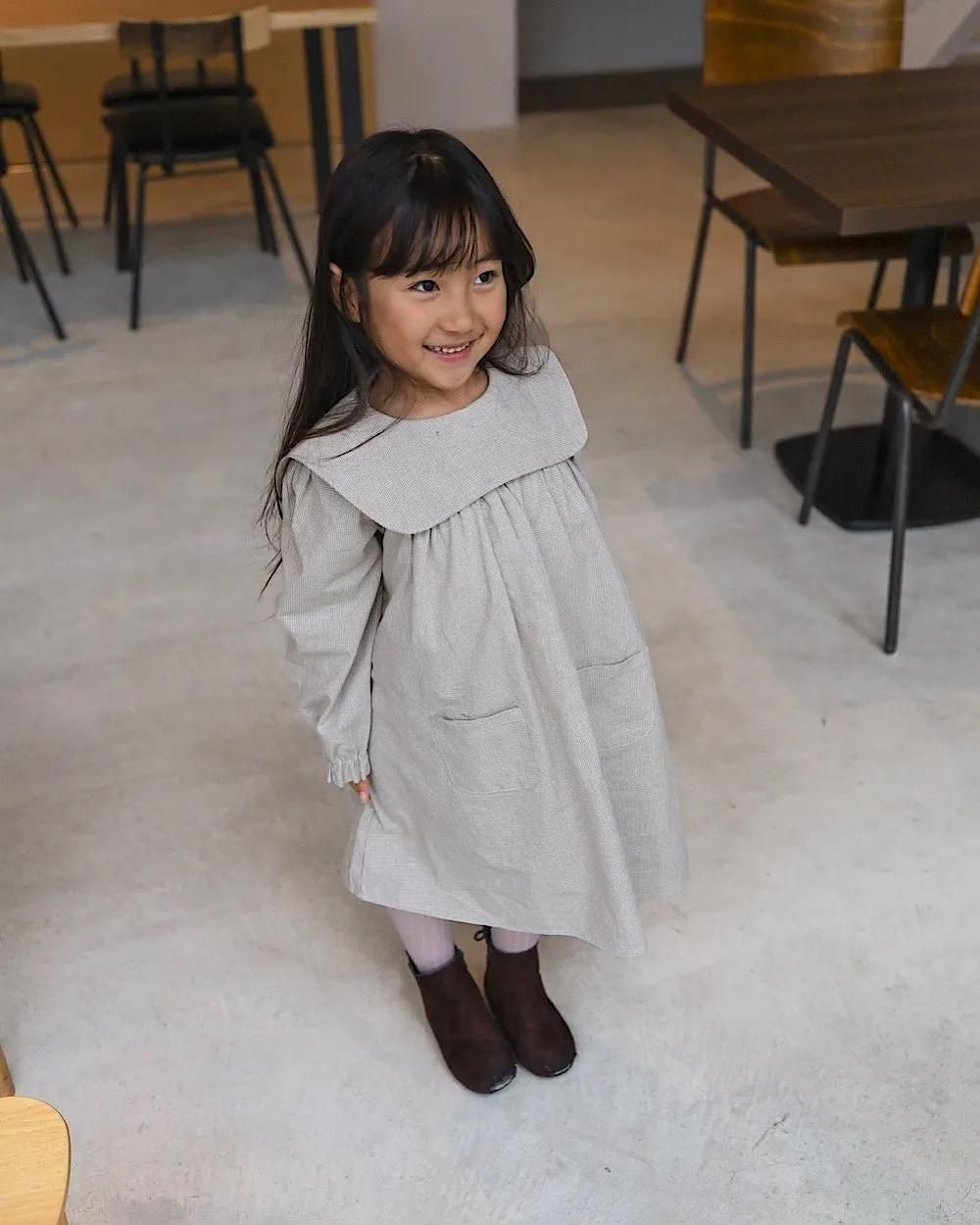 【ナチュラル系】女の子服 まとめ売り キッズ ワンピース 100 ～110 予約商品】リネン100 ワンピース(2type) 子供服 ナチュラル