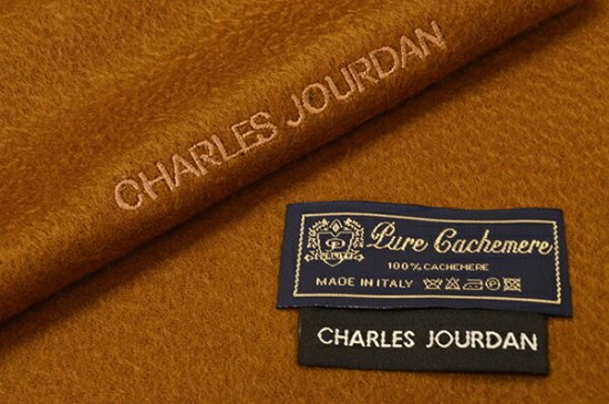 シャルルジョルダン CHARLES JOURDAN マフラー R9904 CAMEL カシミア