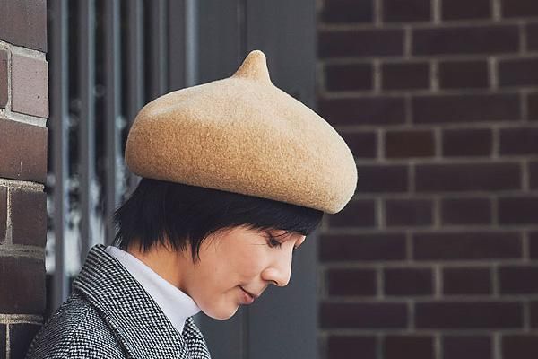 YOKOI BERET・ANIS(アニス)ウール八角ビックベレー