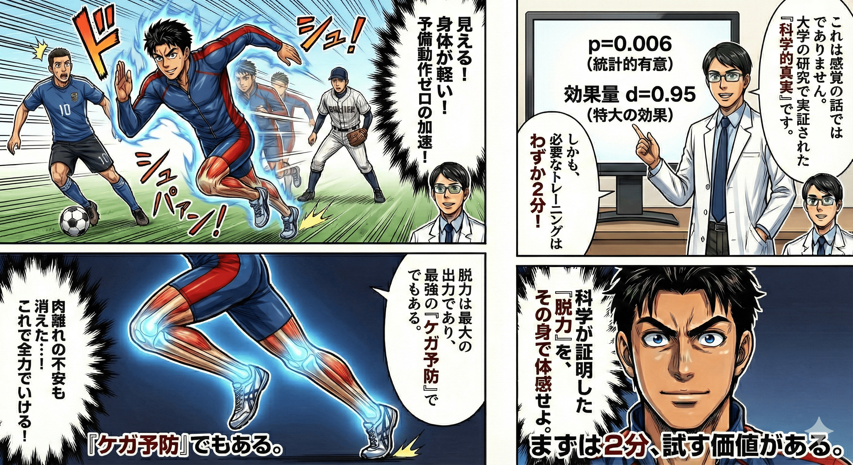 GETTA漫画5 - 試合での活躍