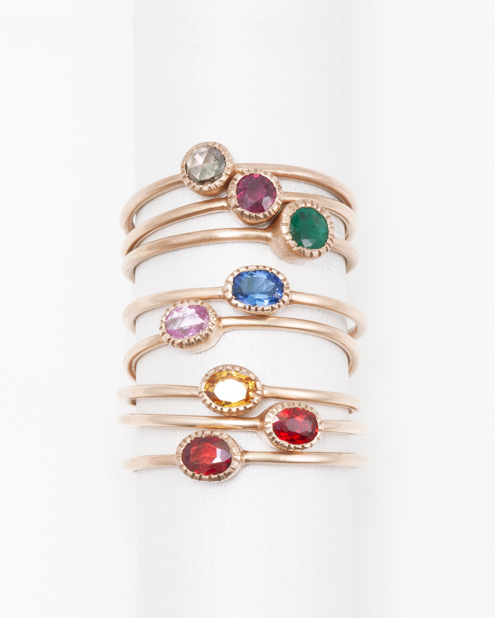 Four Jewel Rings