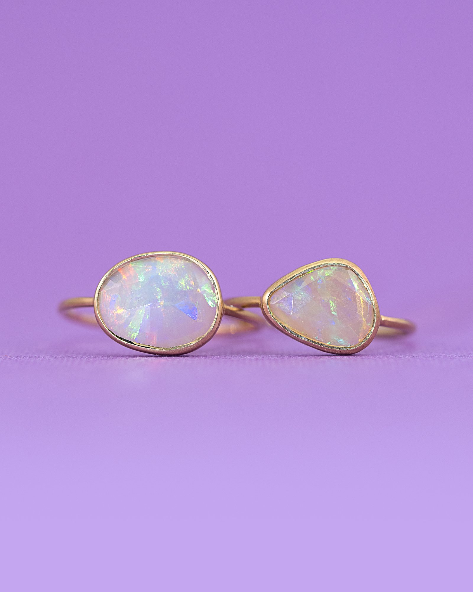 K10 Rosecut Ring / Opal