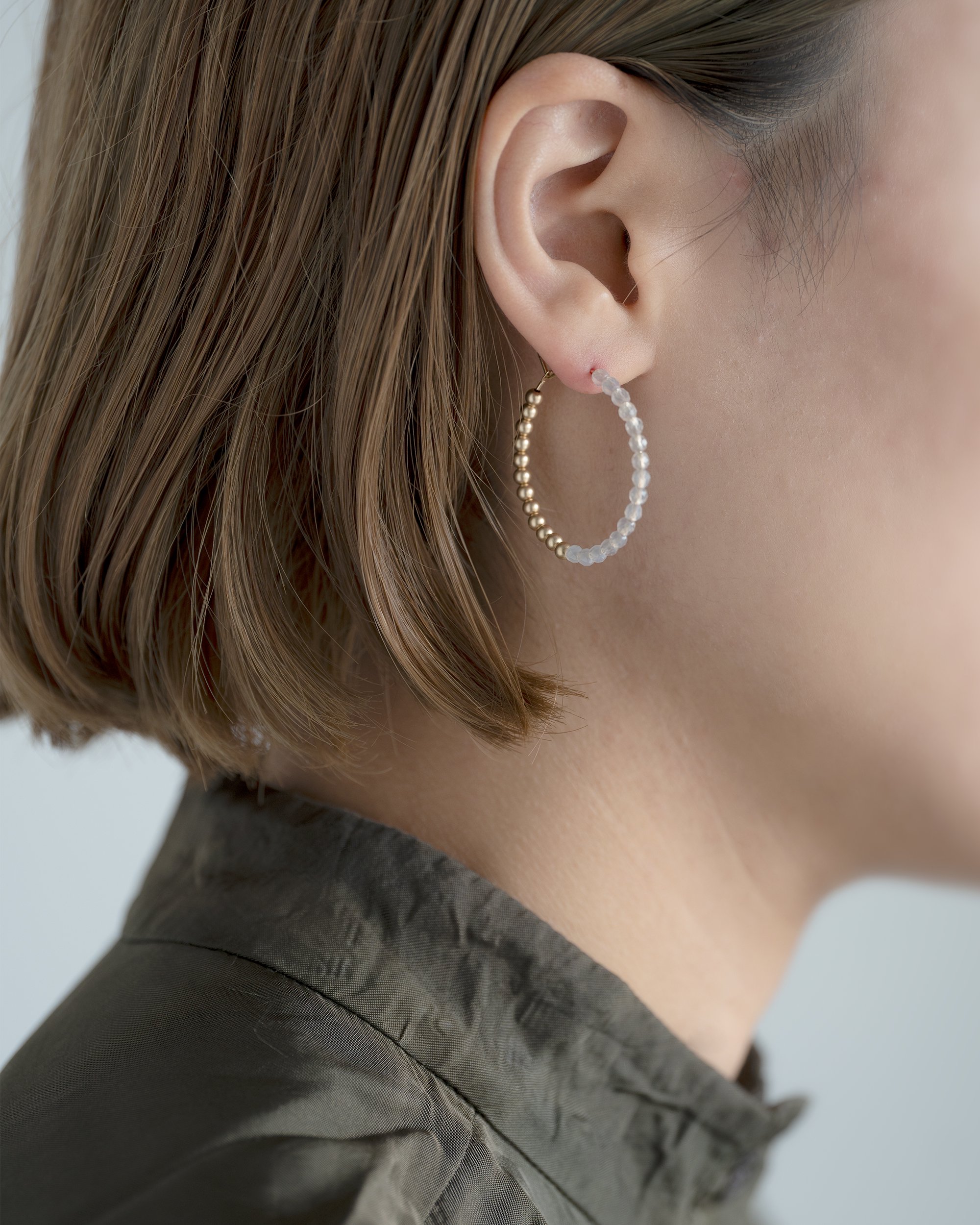 14KGF Two Tone Hoops - Altgraph
