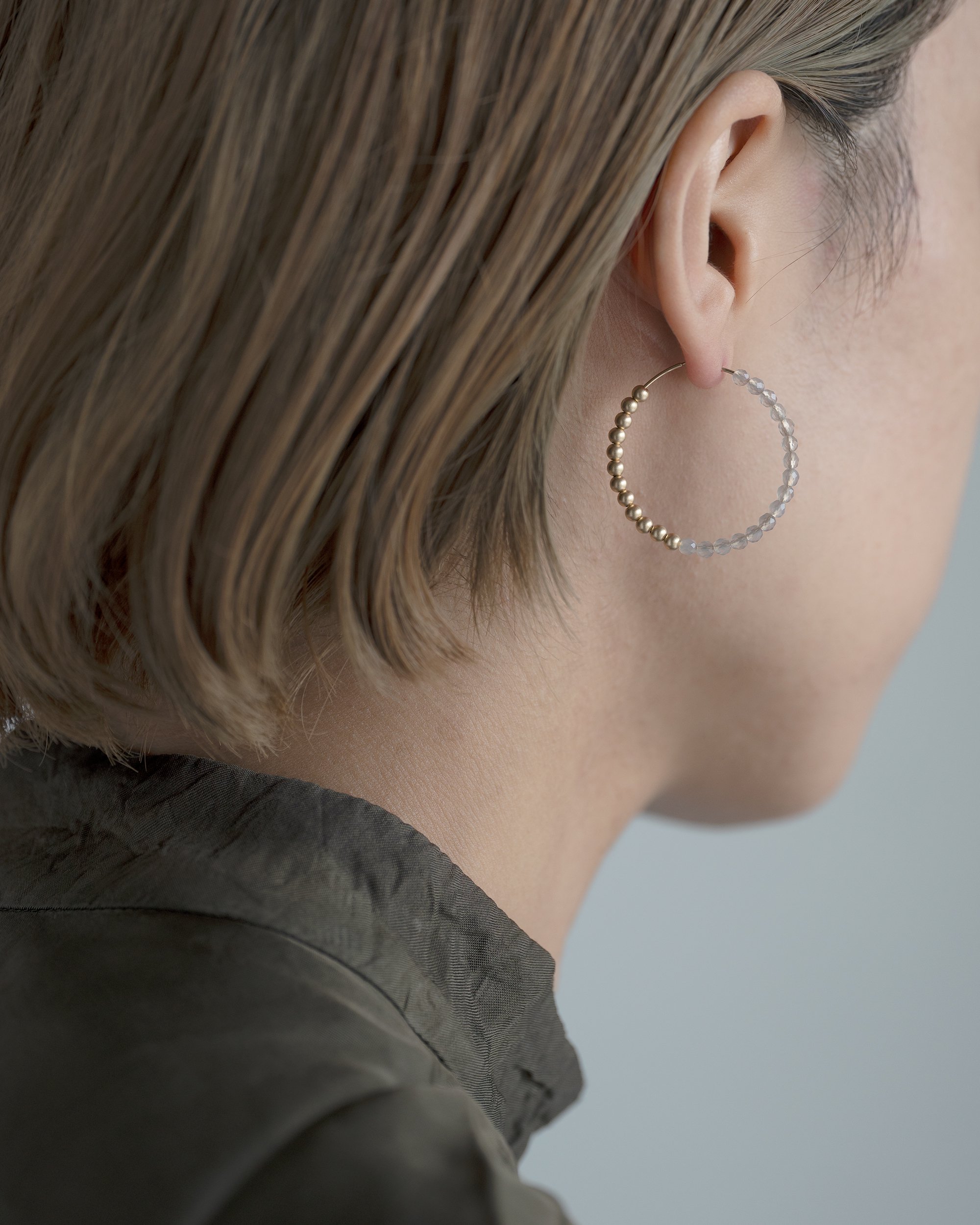 14KGF Two Tone Hoops - Altgraph