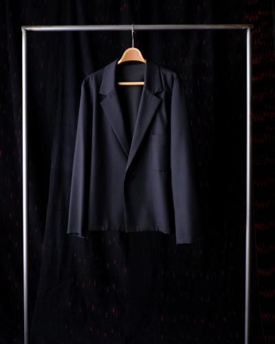 <br />Dessin de Mode<br />
<br />Single-Breasted Jacket<br />