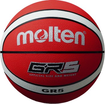 molten モルテン　GR5　バスケットボール５号球　ゴムバスケットボール　屋外用の商品画像