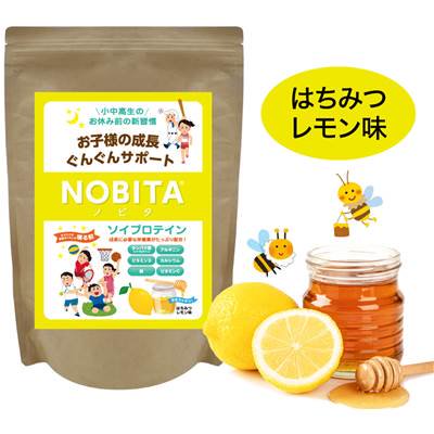 NOBITA ノビタ　ソイプロテイン　ジュニアプロテイン　はちみつレモン味　成長期　身体づくりの商品画像