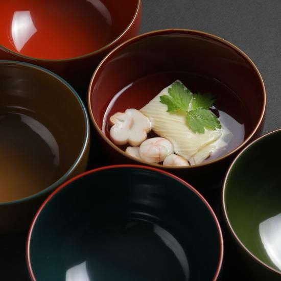 漆器製 赤黒模様 ボウルKG 漆器製 赤黒模様 ボウルKG