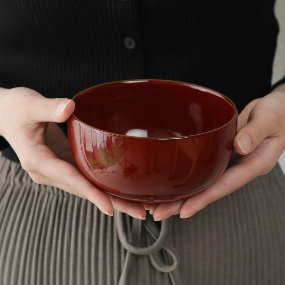 漆器製 赤黒模様 ボウルKG 漆器製 赤黒模様 ボウルKG