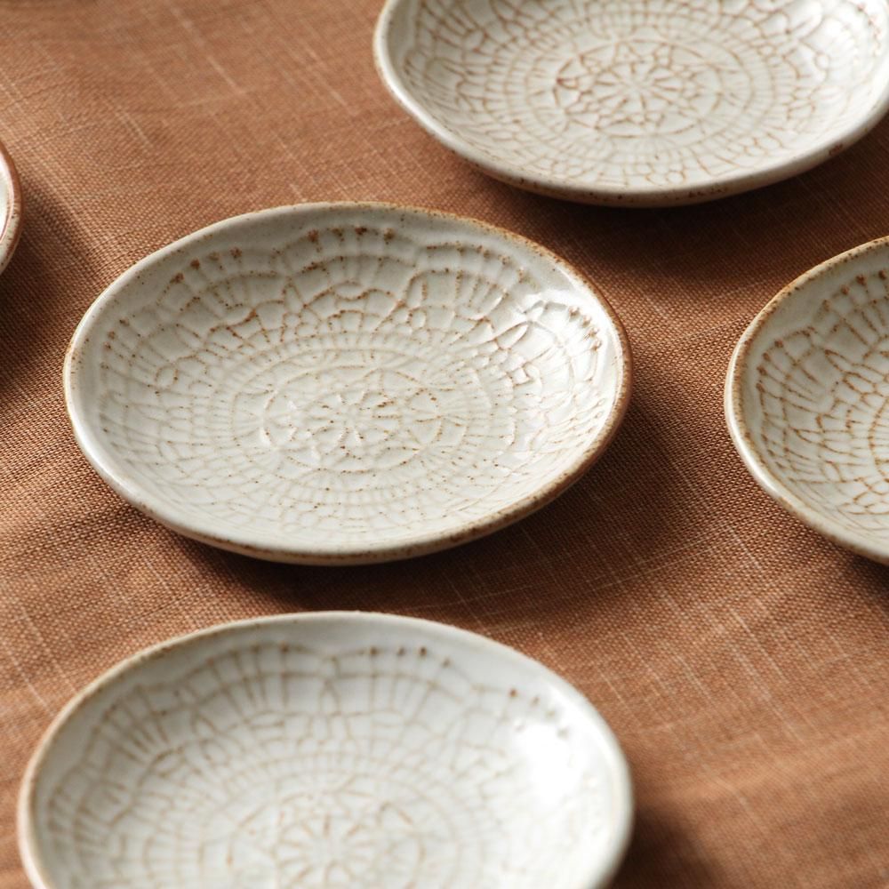 皿小皿XL 3個セット 小皿 和食器 / 金魚3.0皿 寸法：10 x 2cm : せともの