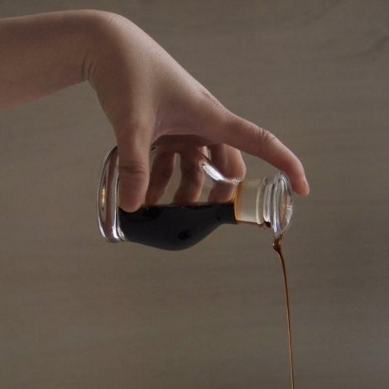 廣田硝子元祖 すり口醤油差し 972-G ガラス製 日本製 名品 元祖