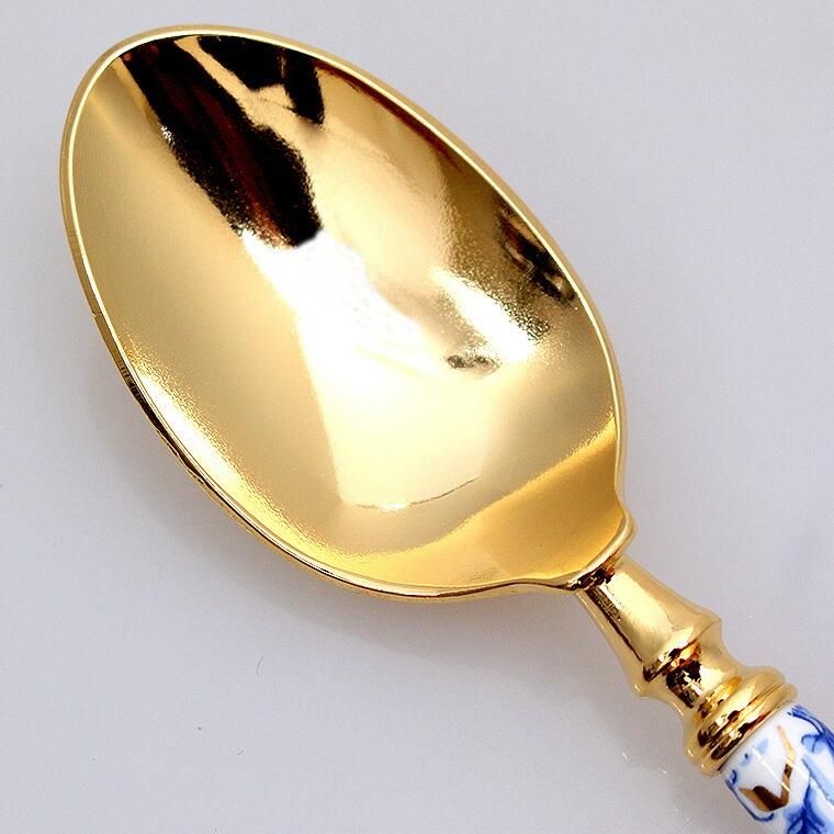 ゴージャス金メッキ コーヒースプーン×１２本 ゴージャス金メッキ コーヒースプーン×12本
