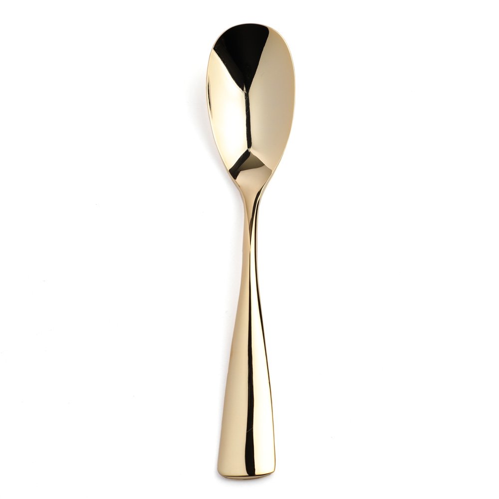 名入れ可】COPPER the cutlery Gold mirror アイススプーン バター ...