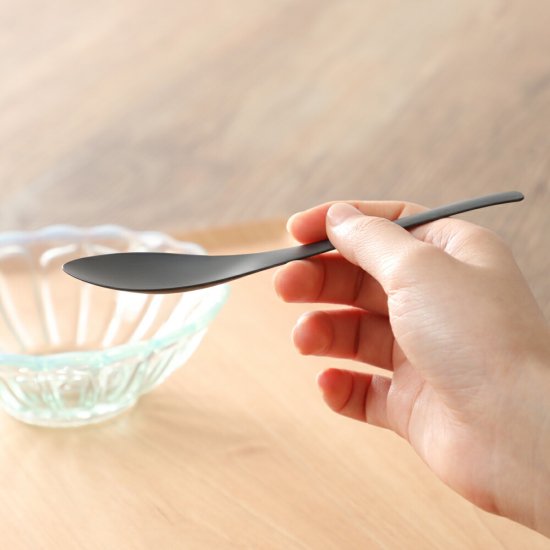 ジルコニアのカトラリー ZIKICO KIYO デザートスプーン Dessert Spoon 