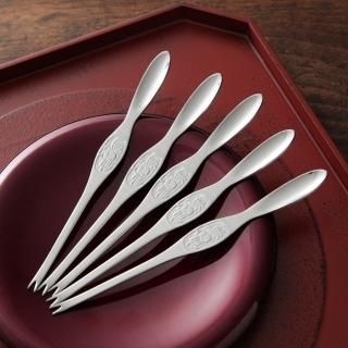 イタリア製ブガッティビンテージフォーク2本 食器 カトラリー