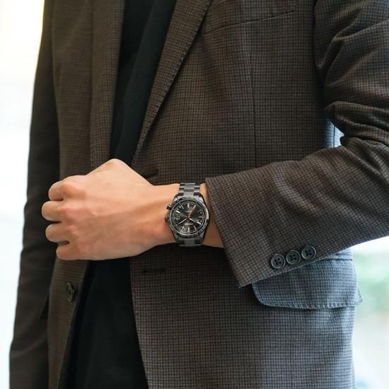 シチズン アテッサ CB0286-61E ACT Line ブラックチタン™シリーズ