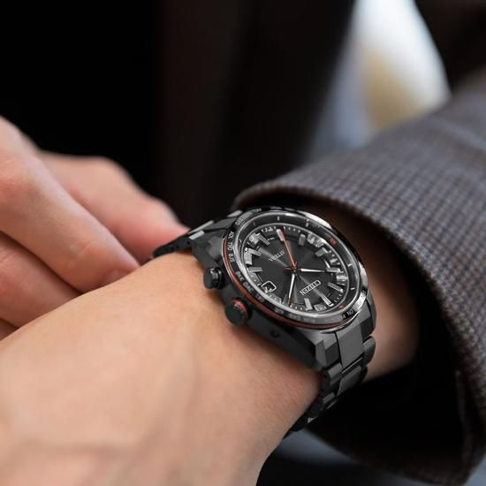 シチズン　アテッサ　CB0286-61E ACT Line シチズン アテッサ CB0286-61E ACT Line ブラックチタン™シリーズ