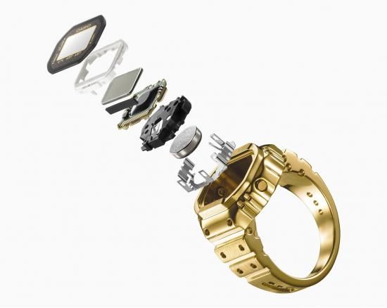 カシオ CASIO RING WATCH CRW-001G-9JR - 大西時計店オンラインストア