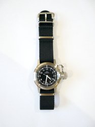 ʥХ륦åNAVAL WATCHNaval military watch Mil.-04 SV/BK US MARINE USN BUSHIPS type