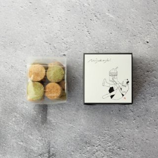 MISOクッキー 12個入りmini BOX（マルクラ白 抹茶＆二倍糀 シナモン）