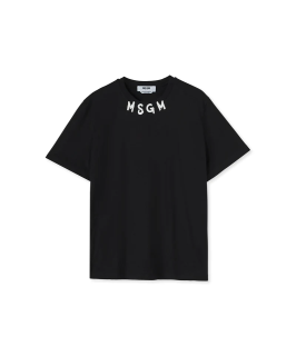 <img class='new_mark_img1' src='https://img.shop-pro.jp/img/new/icons61.gif' style='border:none;display:inline;margin:0px;padding:0px;width:auto;' />MSGMۡbrushed logo at the neckline T  ֥å