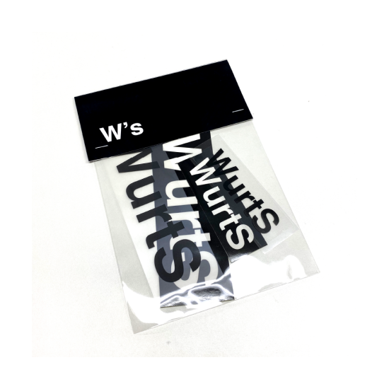 WurtS Logo Sticker - W's Store