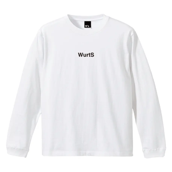 WurtS Logo Long sleeve Tee (White) - W's Store