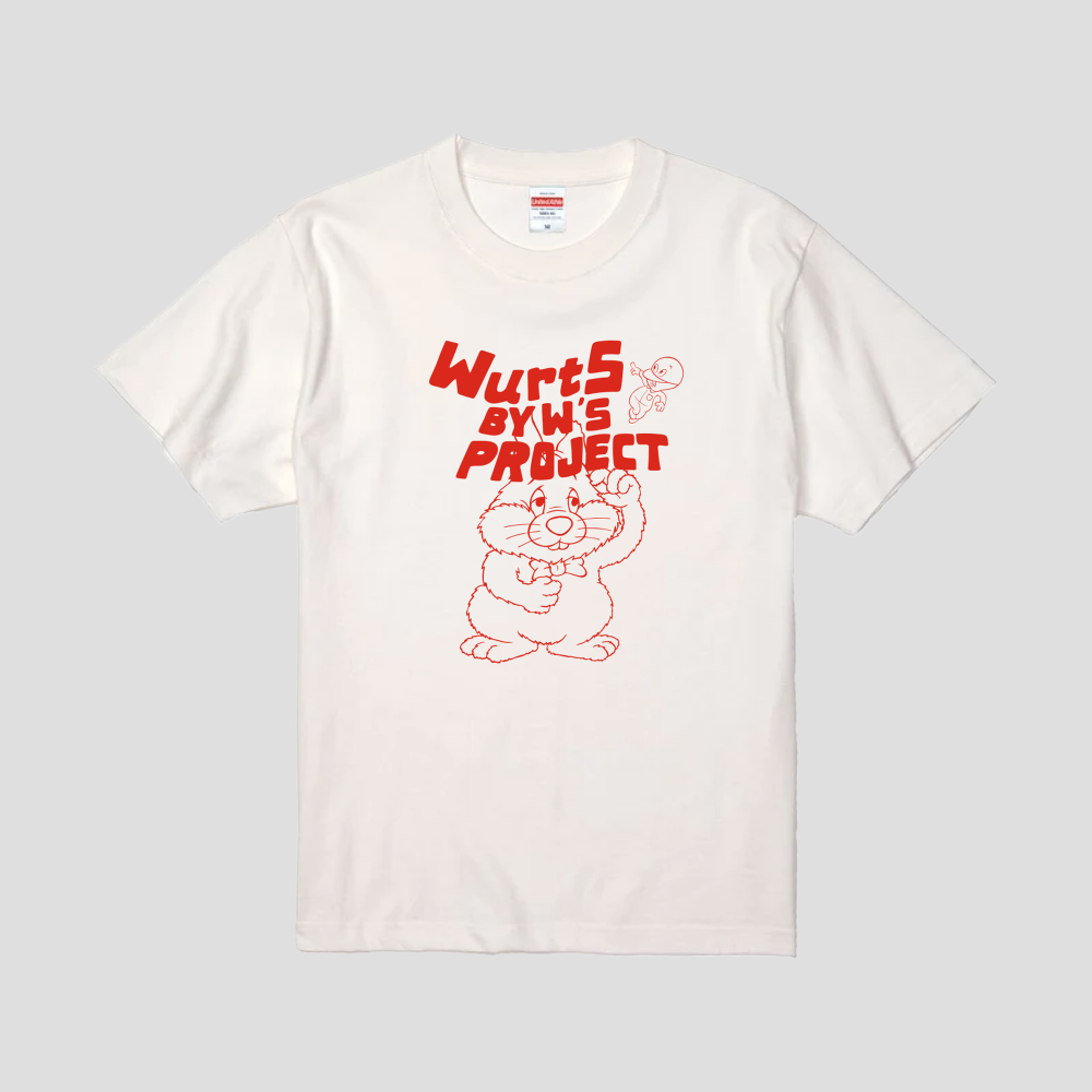 Rabbit Short Sleeve Tee (Vanilla White)