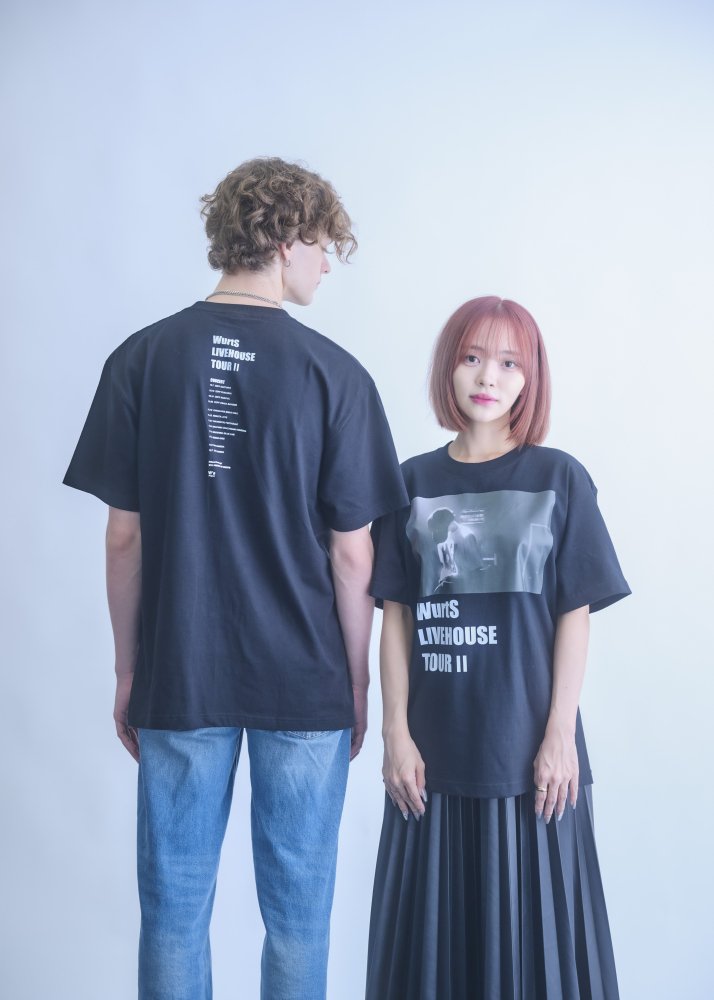 WurtS LIVEHOUSE TOUR Ⅱ Tee (Black) - W's Store