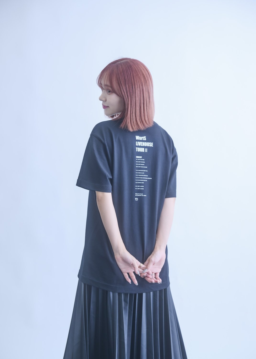 WurtS LIVEHOUSE TOUR Ⅱ Tee (Black) - W's Store