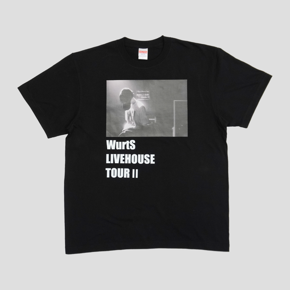 WurtS LIVEHOUSE TOUR  Tee (Black)