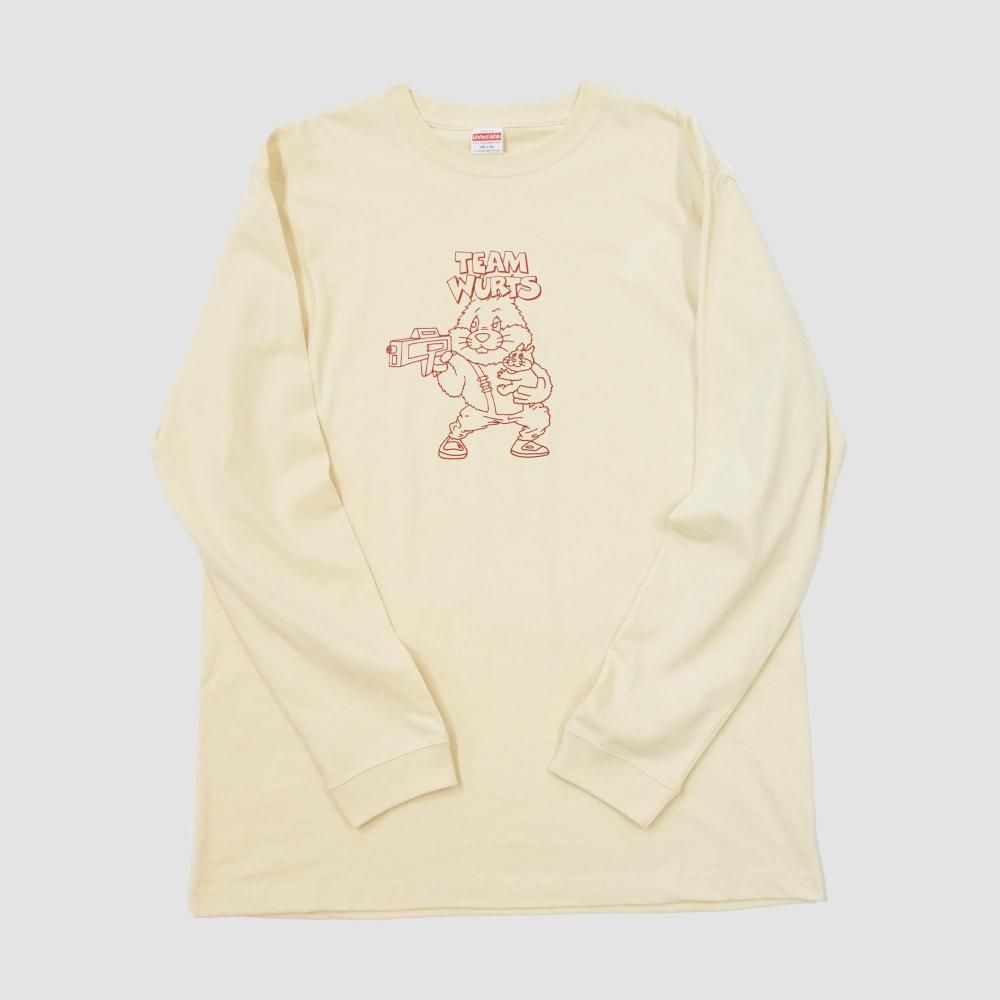 SPACE Rabbit L/S Tee (Natural)