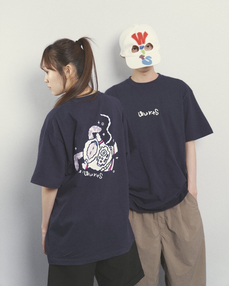 SPACE WONDER S/S Tee (Navy)