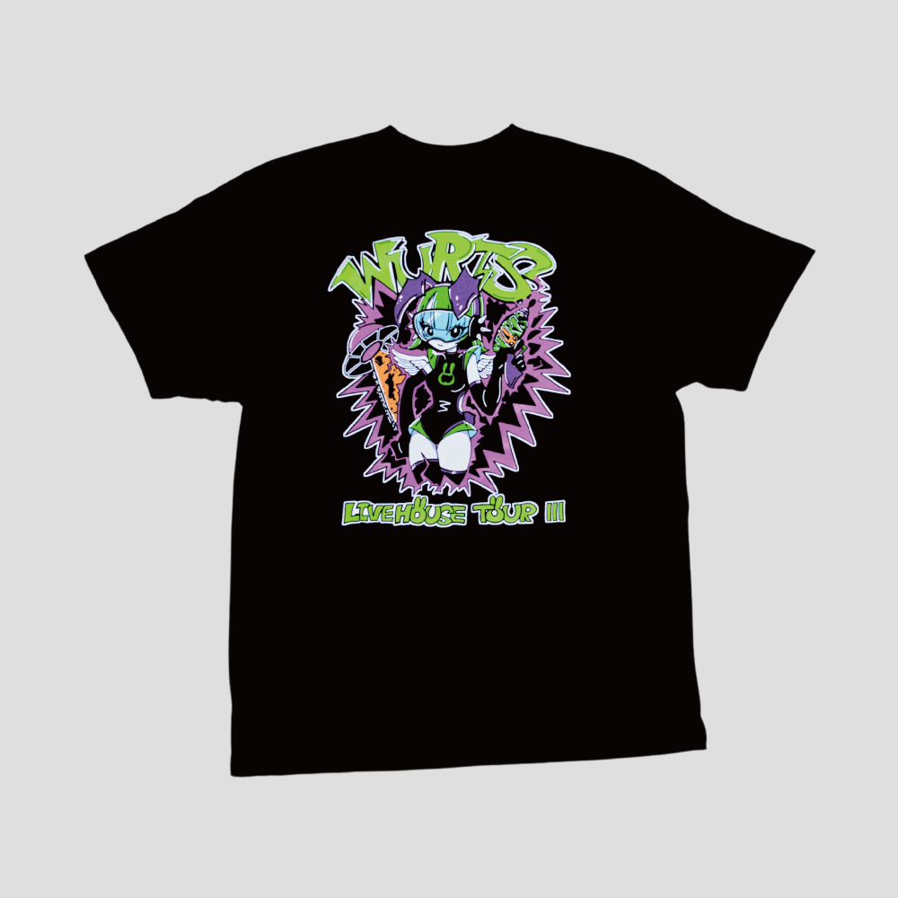 WurtS LIVEHOUSE TOUR  Tee (Black)