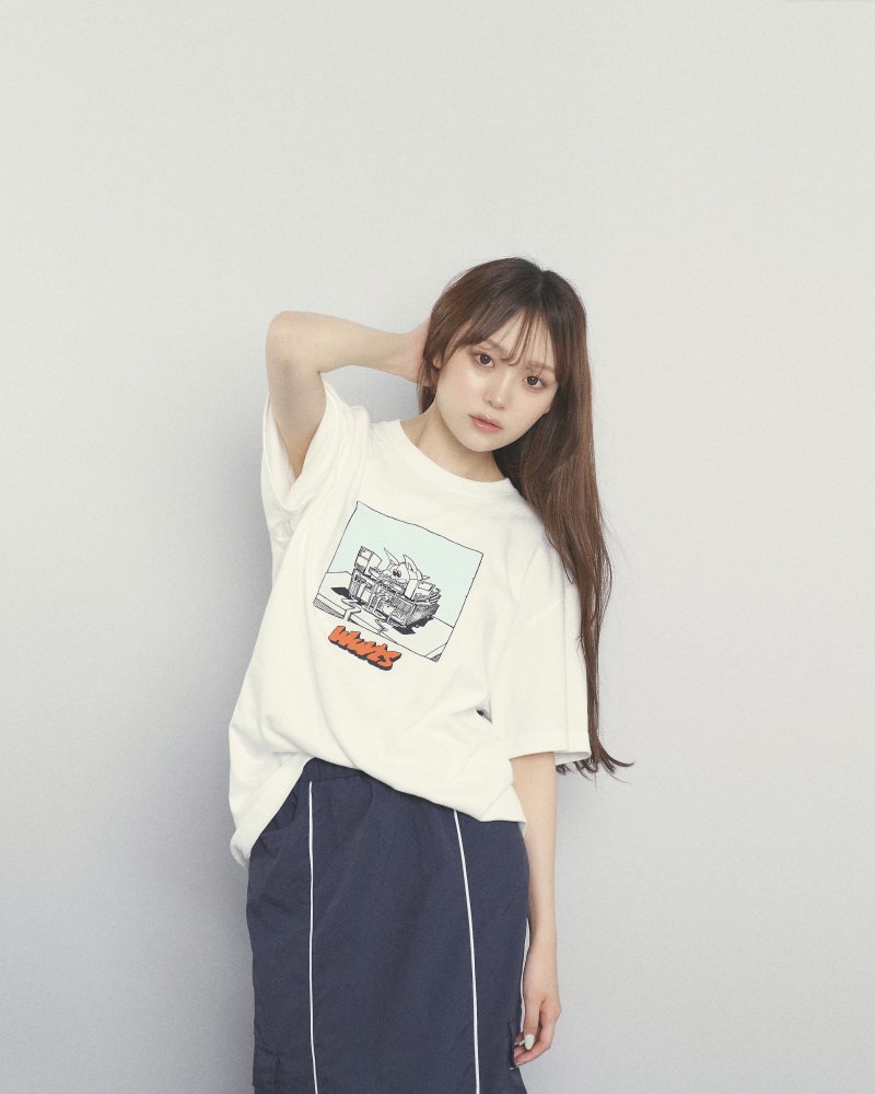 DJ USAGI S/S Tee (White)