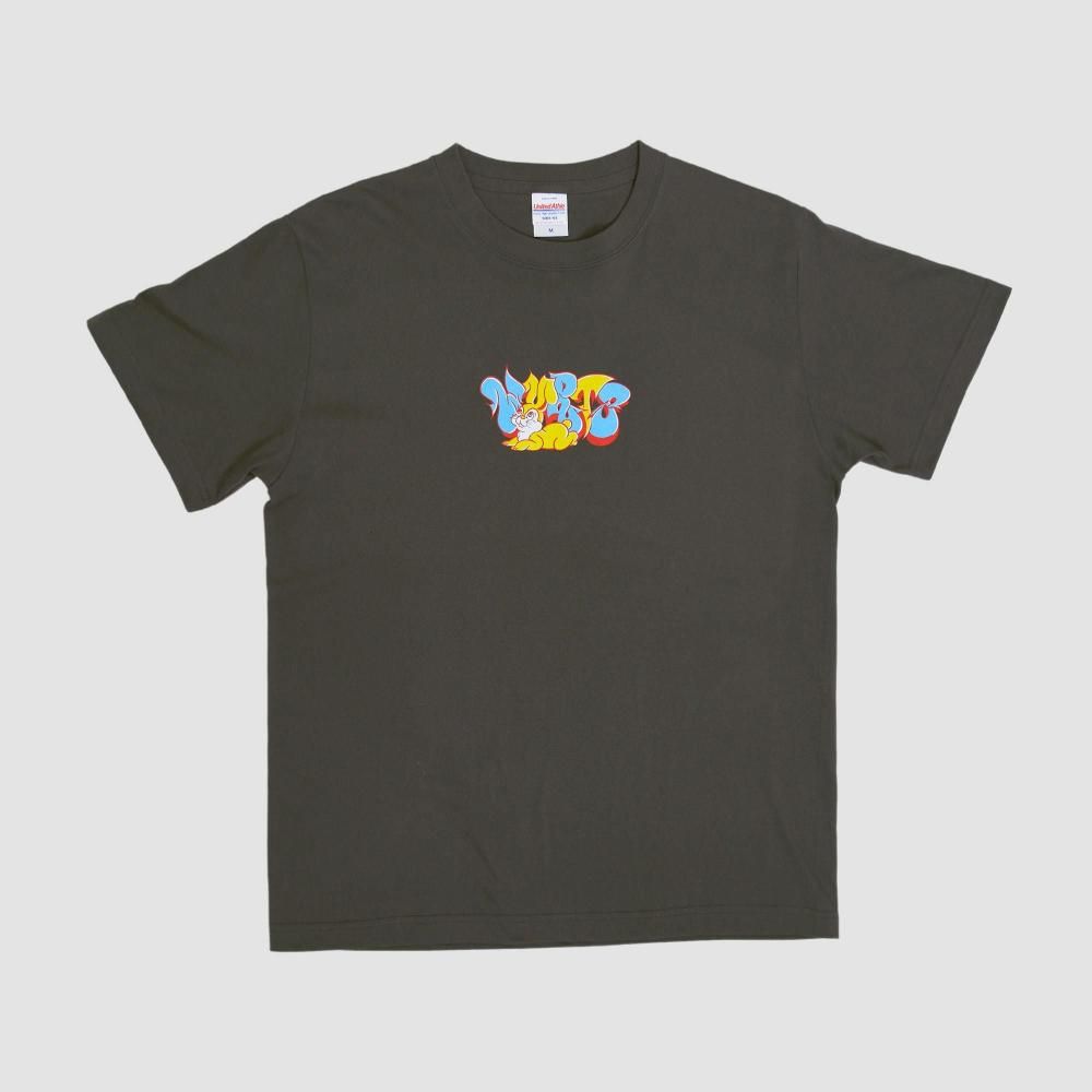 USA chan S/S Tee (Hazy Black)