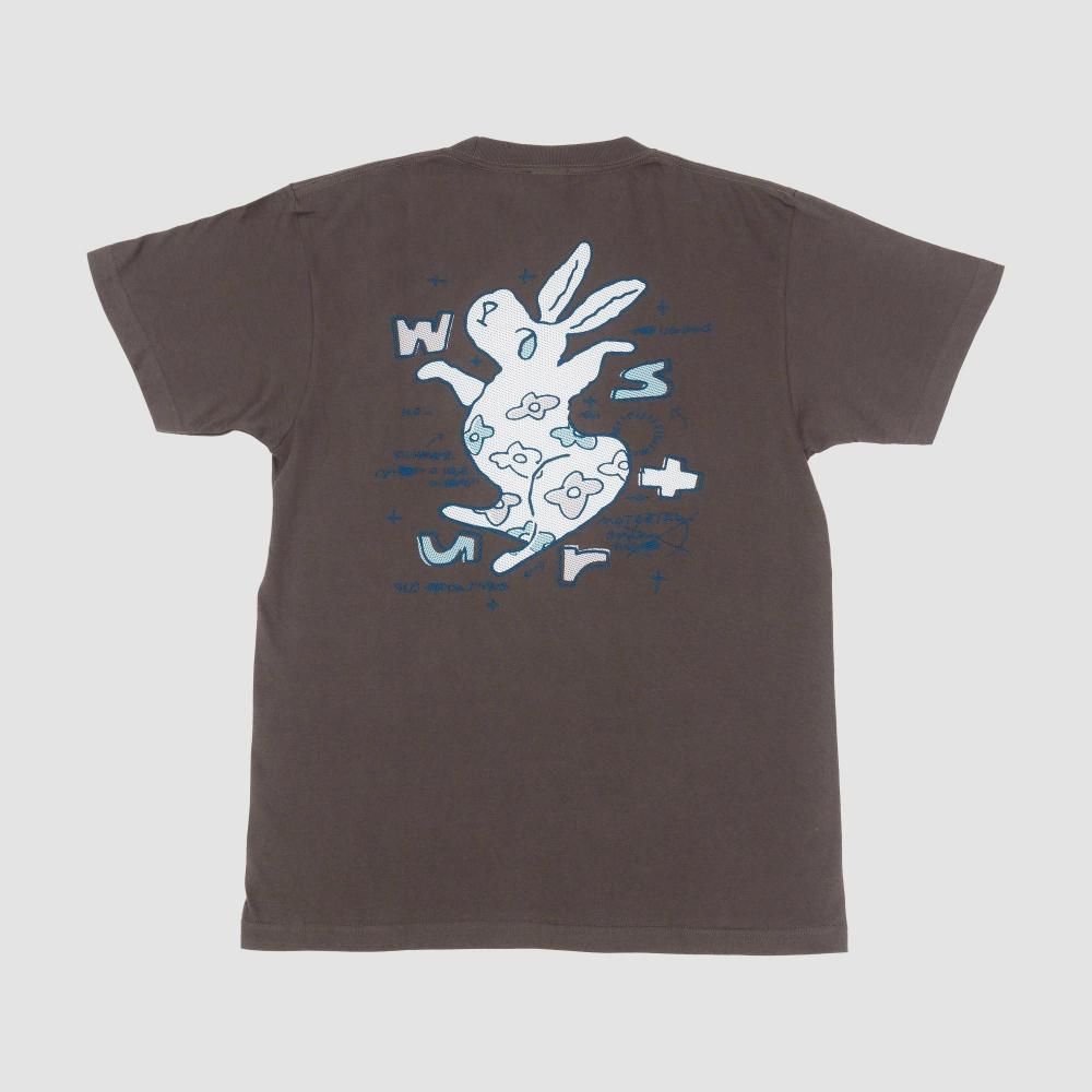 Dancing Usagi S/S Tee (Charcoal)