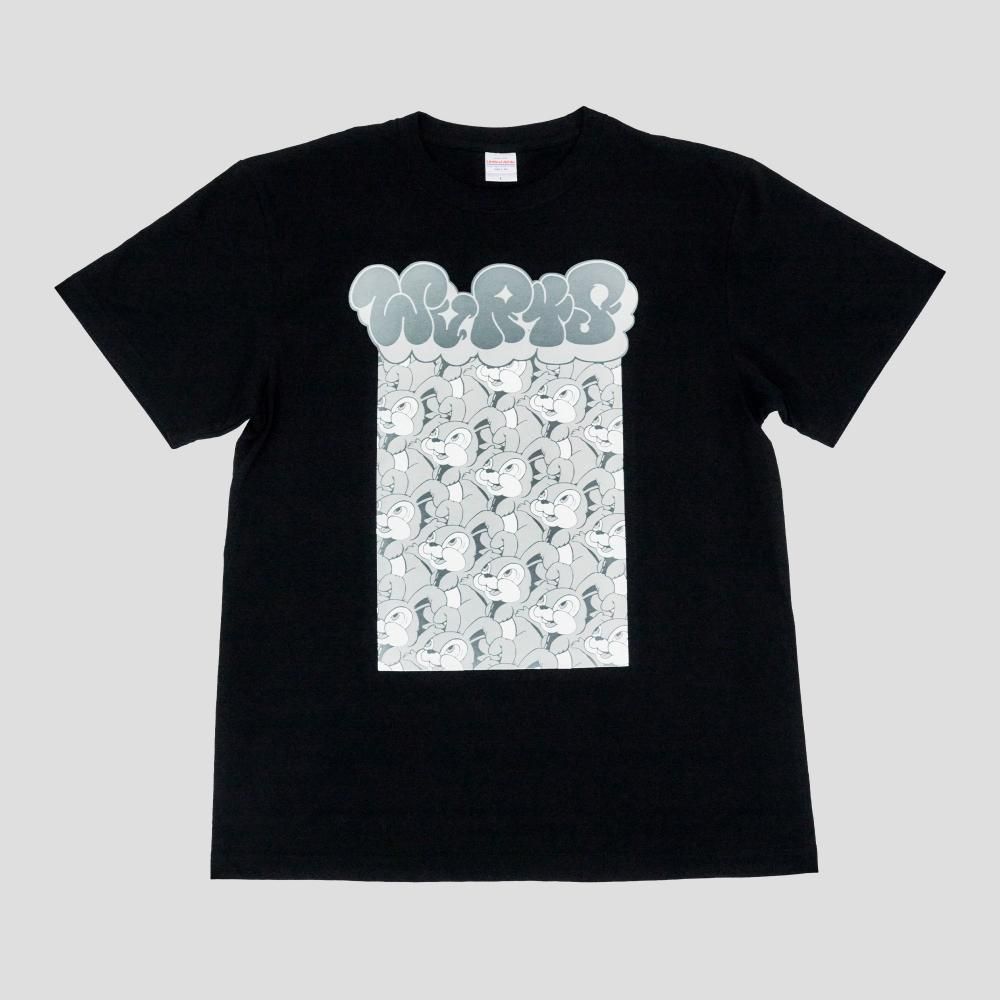 Lots of Rabbit Tee (Black)