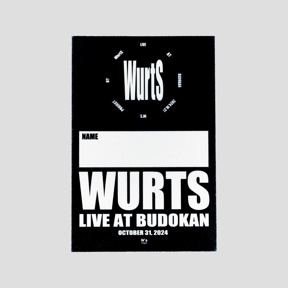 WurtS LIVE AT BUDOKAN PASS Sticker